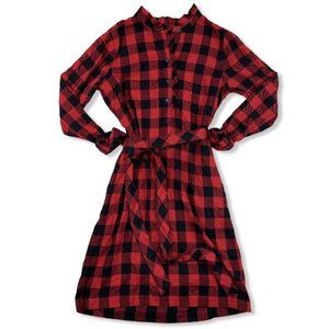 Gap Buffalo Check Dress NWT Size XS